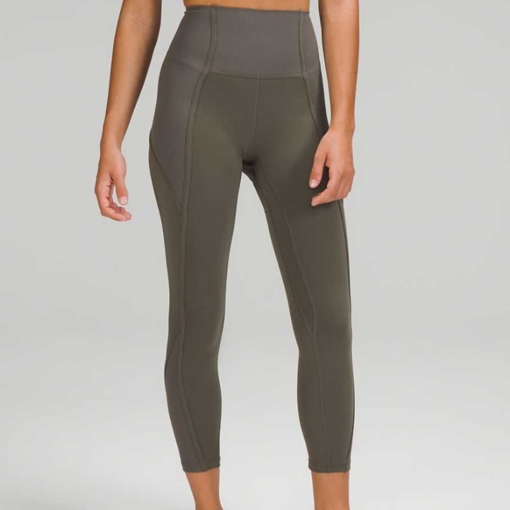 Lululemon Align Rib Panel HR 25” leggings